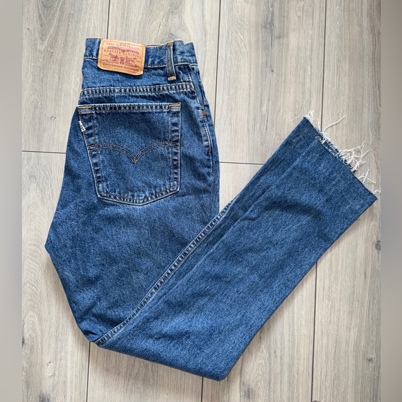Levi's Denim - Levi's Blue Vintage Straight Jeans Classic Denim